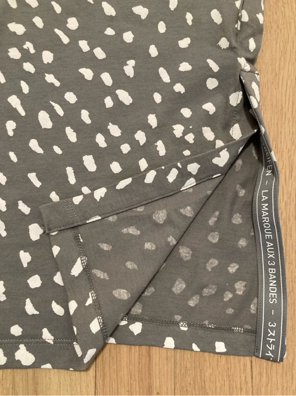 ADIDAS 🩶 Dot Pattern T-Shirt Dress - Picture 9 of 11